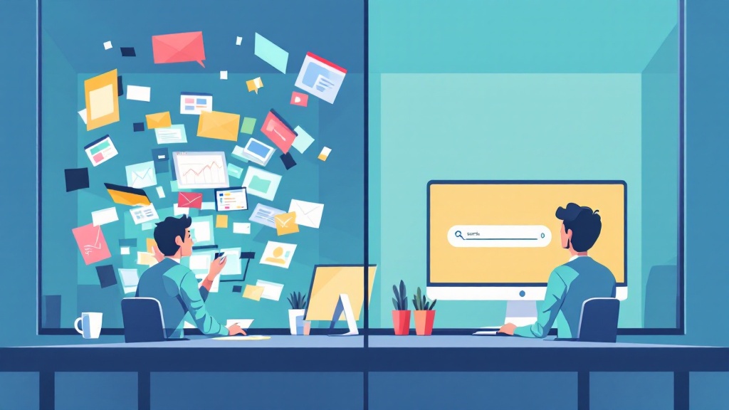 The Hidden Costs of Fragmented Knowledge in Hybrid Work