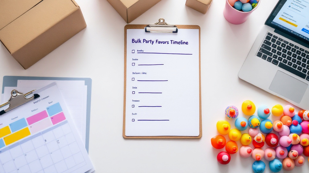 Bulk Party Favors: Avoiding Late Ships and Surprise Costs