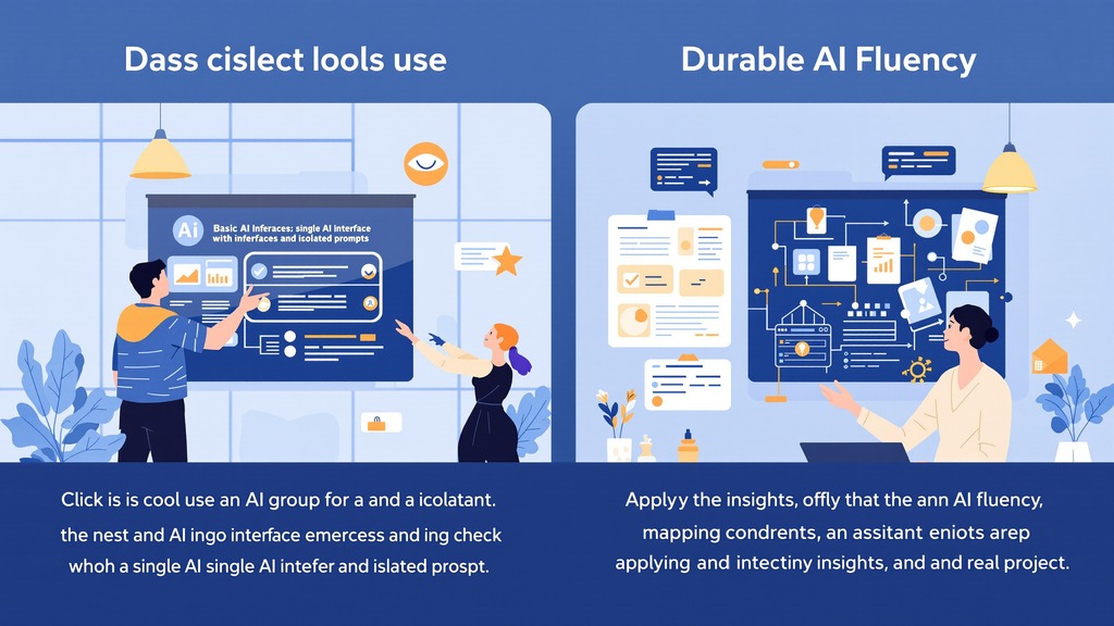 The AI Fluency Gap: Why Knowing Tools Isn’t Enough
